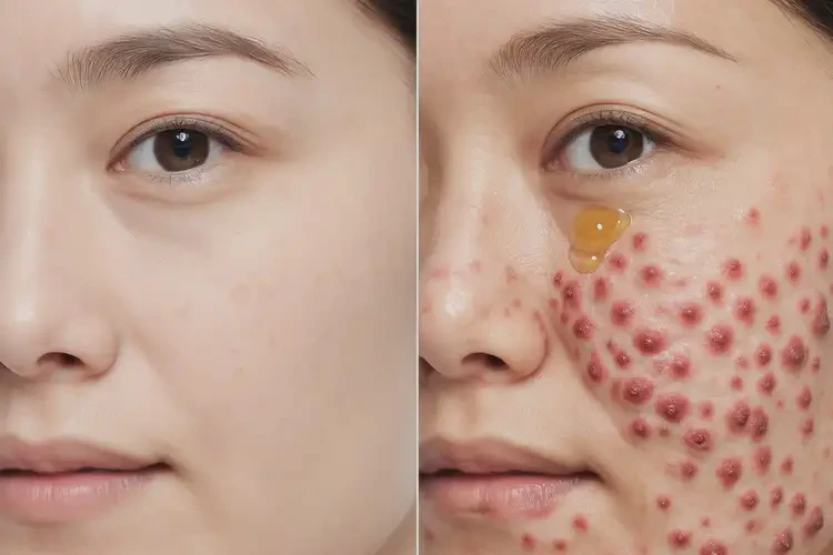 男性臉上偶爾起濕疹能靠自己自愈嗎(圖3)