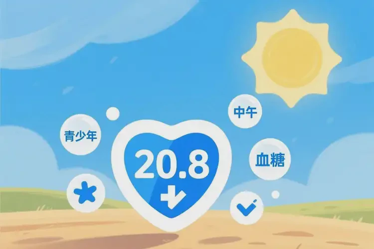 青少年中午血糖20(圖1)