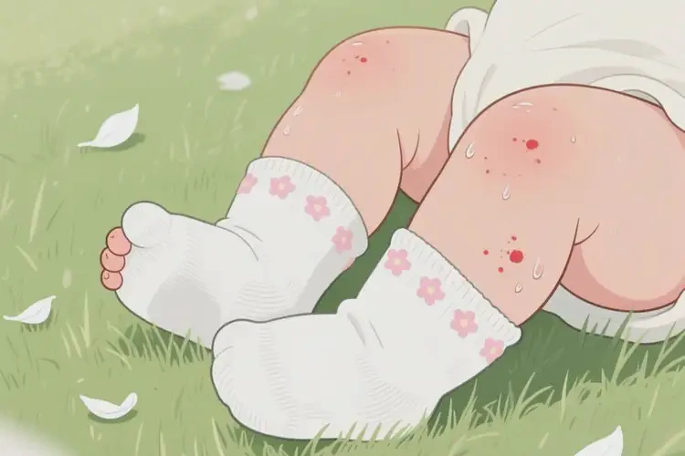 小兒大腿上經(jīng)常起濕疹不管它會自己痊愈嗎(圖3)