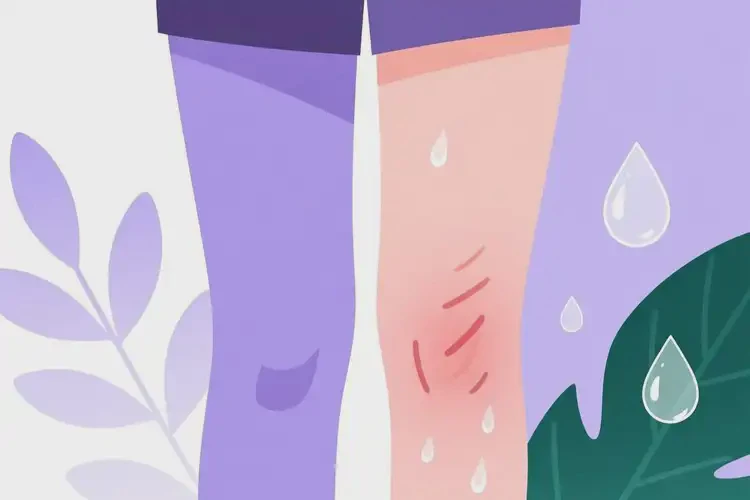 女人大腿起濕疹可不可以徹底自愈(圖2)