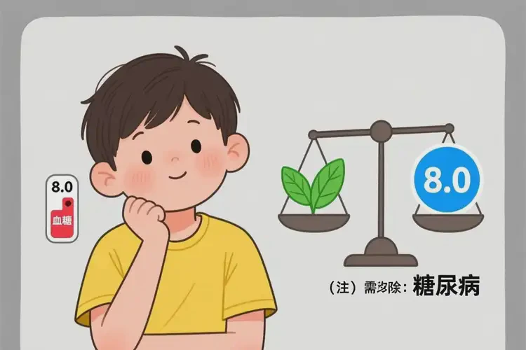 小孩空腹血糖8點0是糖尿病嗎(圖2)