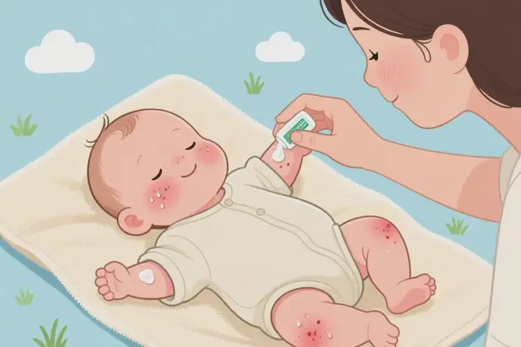 寶寶全身容易起濕疹能夠徹底治愈嗎(圖4)