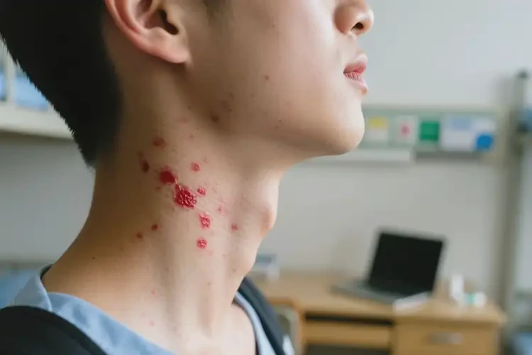 大學(xué)生脖子經(jīng)常起濕疹能徹底自愈嗎(圖4)