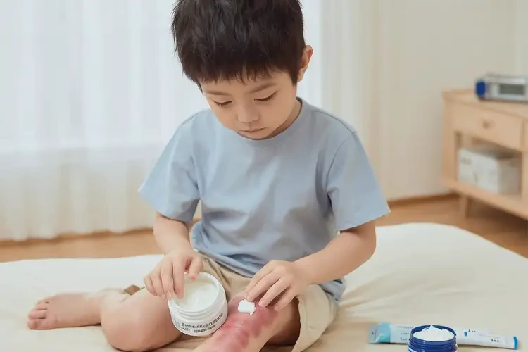 孩子小腿上容易長濕疹不管它會自己痊愈嗎(圖2)