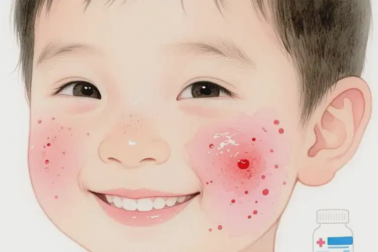 兒童臉上偶爾長濕疹能靠自己自愈嗎(圖4)