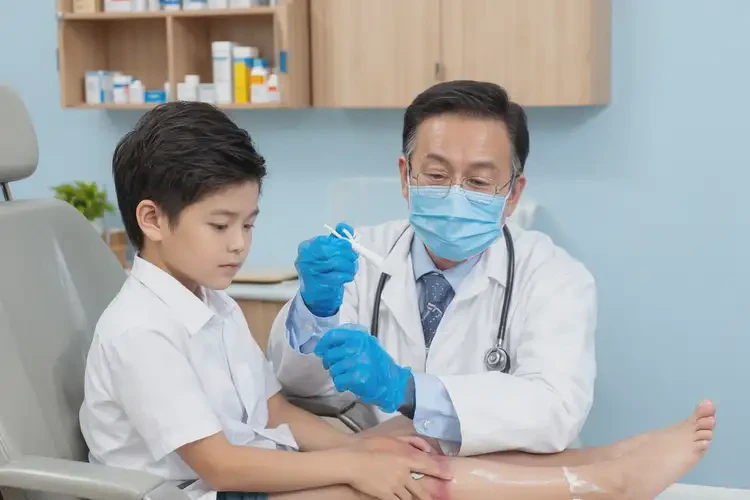 小孩小腿長濕疹能夠徹底治愈嗎(圖3)