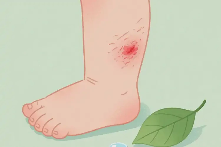 少兒小腿容易長濕疹可以徹底自愈嗎(圖4)