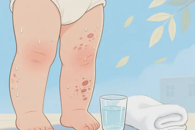 幼兒大腿經(jīng)常長濕疹能徹底自愈嗎(圖1)