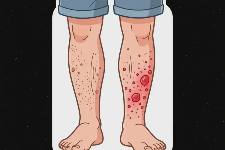 男人小腿容易長濕疹能徹底自愈嗎(圖3)