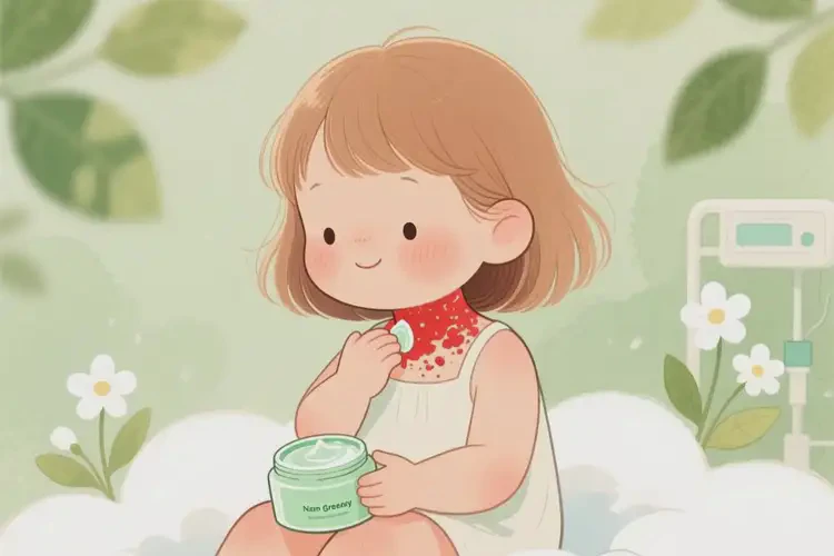 兒童脖子起濕疹不管它會自己好嗎(圖4)
