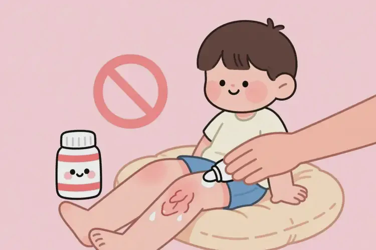 少兒大腿有濕疹能夠徹底治愈嗎(圖1)