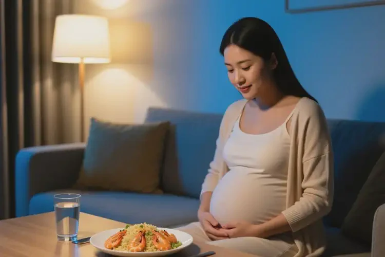 孕妇糖尿病睡前可以吃虾仁炒饭吗(图2)