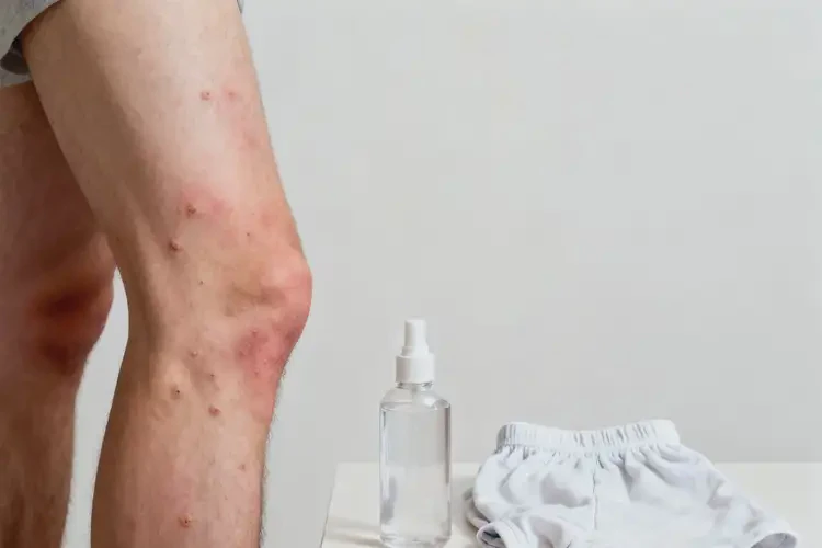 男性大腿上有濕疹不管它會自己自愈嗎(圖3)