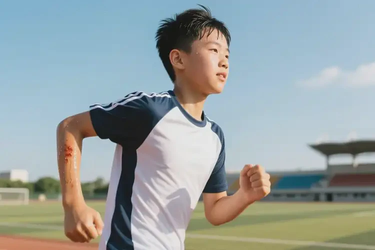 中學(xué)生身上長濕疹可以徹底自愈嗎(圖1)