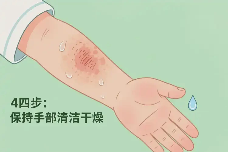 孩子手臂出現(xiàn)濕疹能夠徹底治愈嗎(圖1)