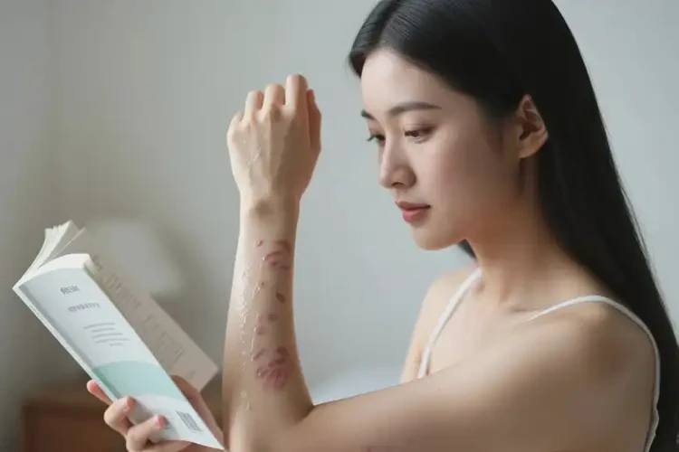 青年人手臂上經(jīng)常起濕疹能夠徹底治愈嗎(圖1)