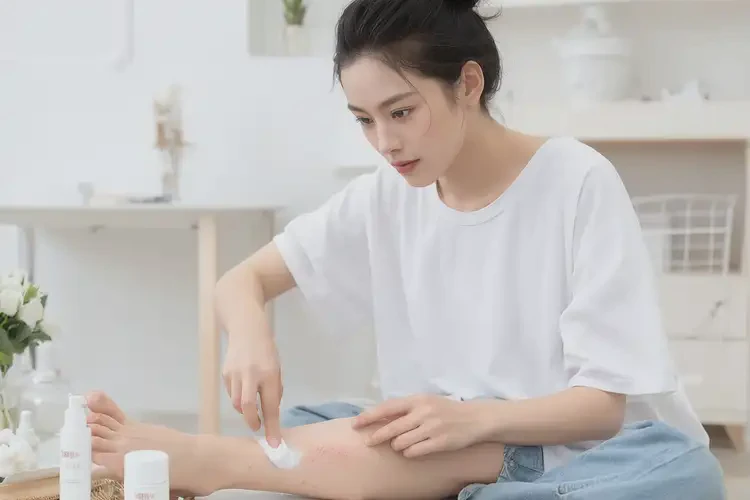 女人小腿上起濕疹能徹底自愈嗎(圖2)