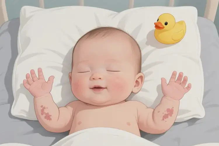 嬰幼兒手上有濕疹能靠自己自愈嗎(圖1)