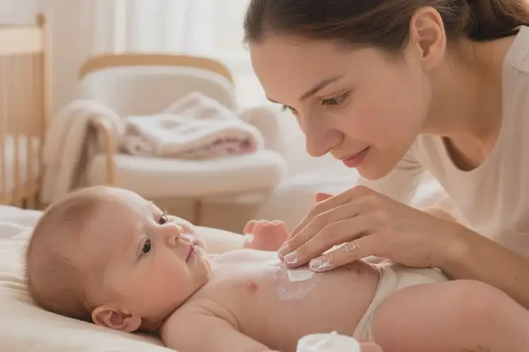 嬰兒肚子上有濕疹能徹底自愈嗎(圖4)