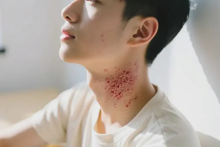 大學生脖子上起濕疹能不能徹底自愈(圖4)