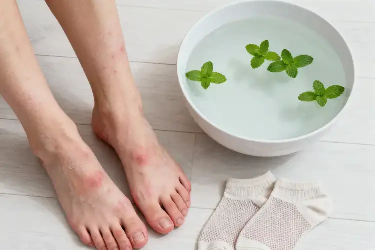 女性腳上偶爾起濕疹可以徹底自愈嗎(圖4)