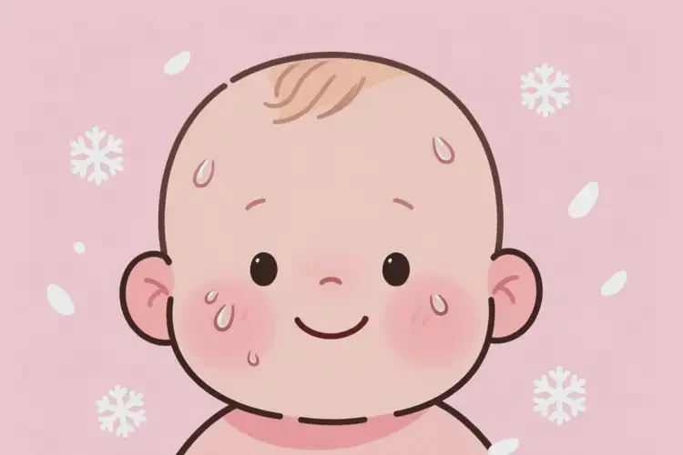 寶寶面部長濕疹不管它會自己自愈嗎(圖3)