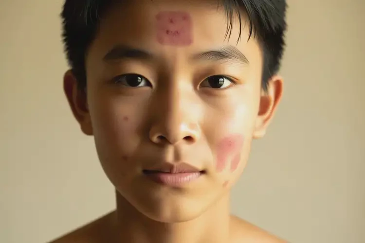 青少年臉上有濕疹不管它會(huì)自己好嗎(圖4)