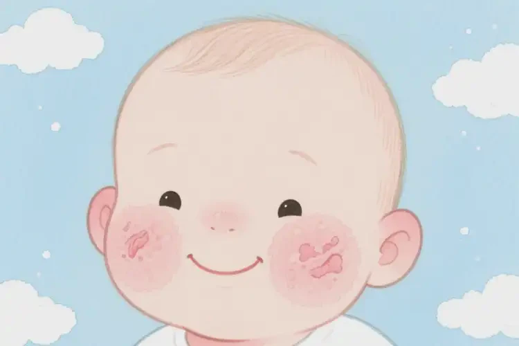 嬰幼兒臉上起濕疹能夠徹底治愈嗎(圖4)