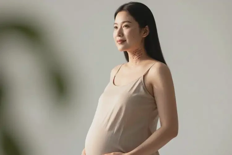 孕婦面部偶爾起濕疹不管它會(huì)自己痊愈嗎(圖1)