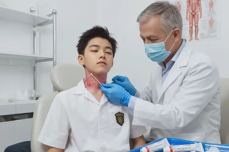 中學(xué)生脖子上出濕疹能徹底自愈嗎(圖3)