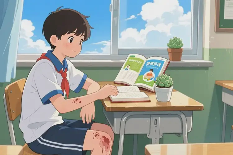 中學(xué)生四肢出現(xiàn)濕疹可以徹底自愈嗎(圖2)