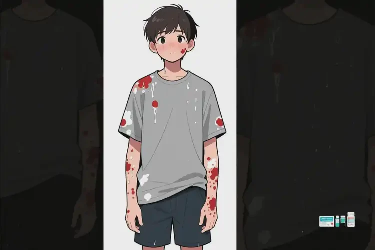 青少年全身長濕疹能夠徹底治愈嗎(圖2)