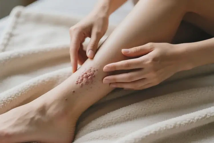 女性大腿有濕疹能徹底自愈嗎(圖2)