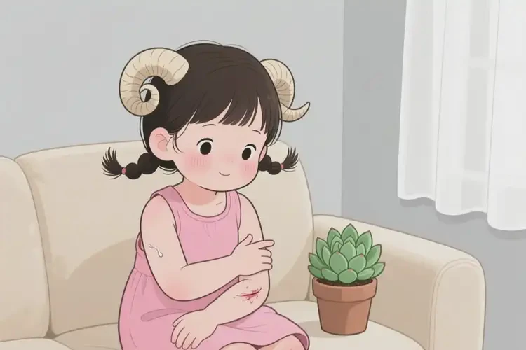 少儿手臂有湿疹不管它会自己自愈吗(图3)