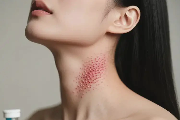 女生脖子上經(jīng)常長濕疹可以徹底自愈嗎(圖2)