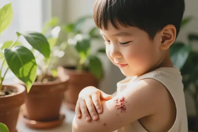 小兒手臂上經(jīng)常長濕疹能靠自己自愈嗎(圖2)