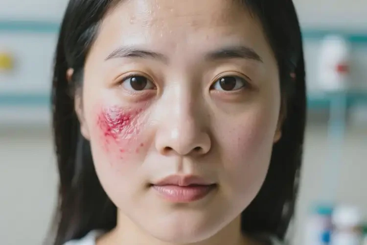 產(chǎn)婦臉上容易起濕疹能靠自己自愈嗎(圖1)