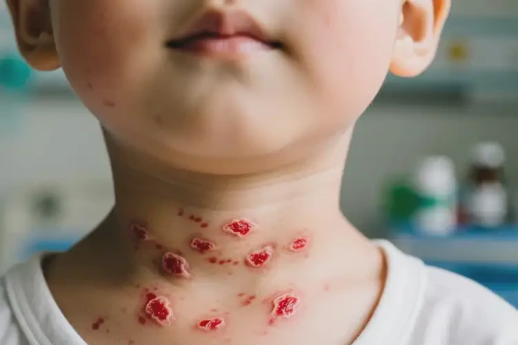 小孩脖子上長濕疹可不可以徹底自愈(圖4)