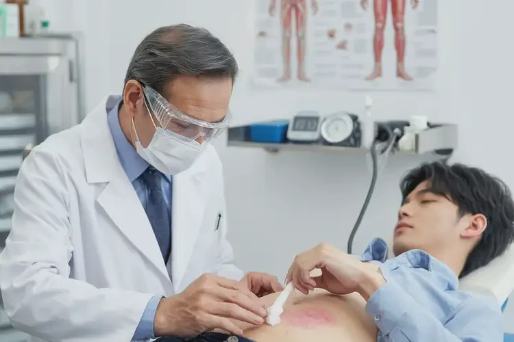 大学生肚子起湿疹不管它会自己自愈吗(图3)