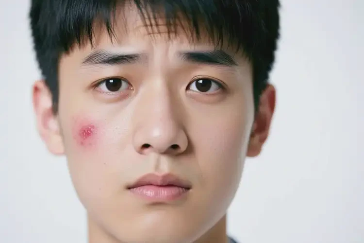 大學(xué)生面部偶爾長濕疹不管它會自己自愈嗎(圖4)