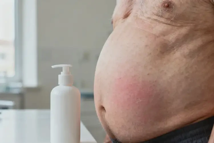 老年人肚子上容易起濕疹可以徹底自愈嗎(圖3)