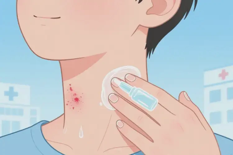 青少年脖子上出湿疹能够彻底治愈吗(图4)