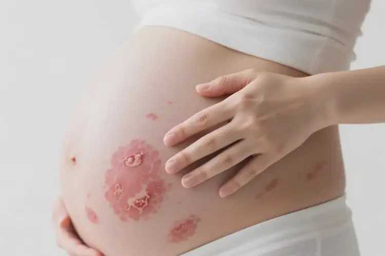 孕婦肚子有濕疹可不可以徹底自愈(圖2)