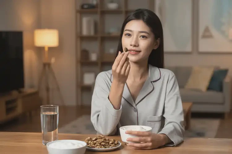 女性糖尿病睡前可以吃松子吗(图1)