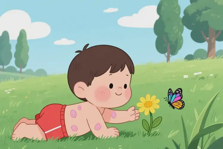 小儿身上有湿疹能够彻底治愈吗(图1)