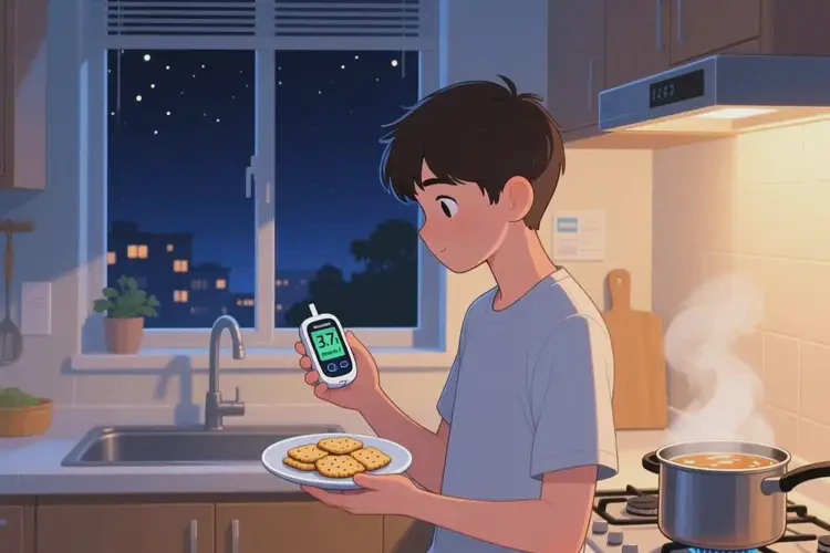 年輕人晚上血糖3點7是怎么回事(圖1)