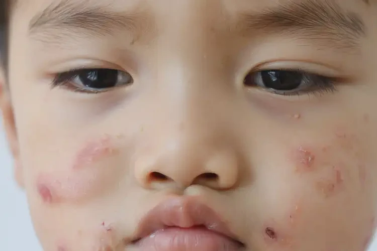 小兒面部長濕疹能徹底自愈嗎(圖4)