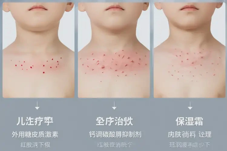 小孩脖子起濕疹能靠自己自愈嗎(圖1)