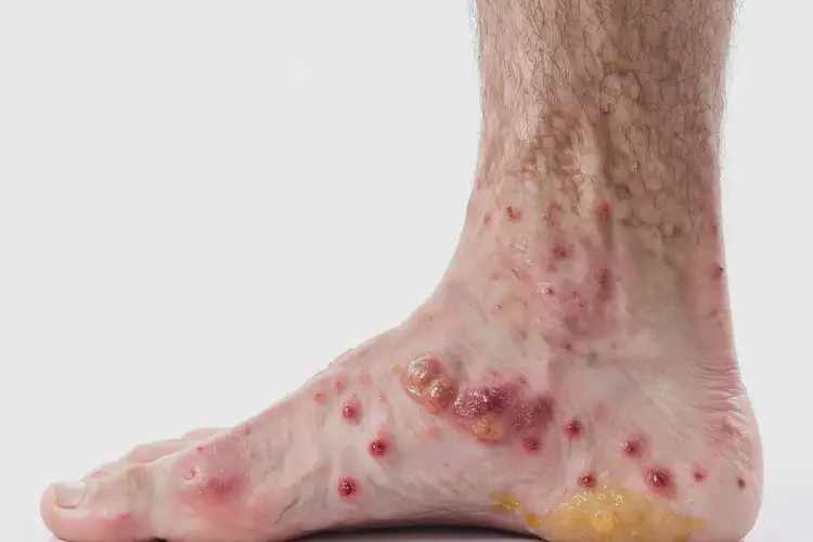 小孩腳上起濕疹不管它會自己好嗎(圖2)