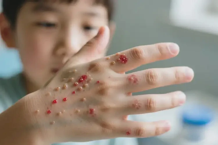 青年人手上出现湿疹不管它会自己好吗(图2)